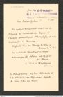 k.k. naturhistorisches Hofmuseum, Intendanzakten 1885-1896 (Hauer), Aktenzahl Z.713/1890, Seite 1